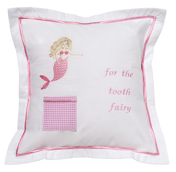 Pink mermaid cheap pillow