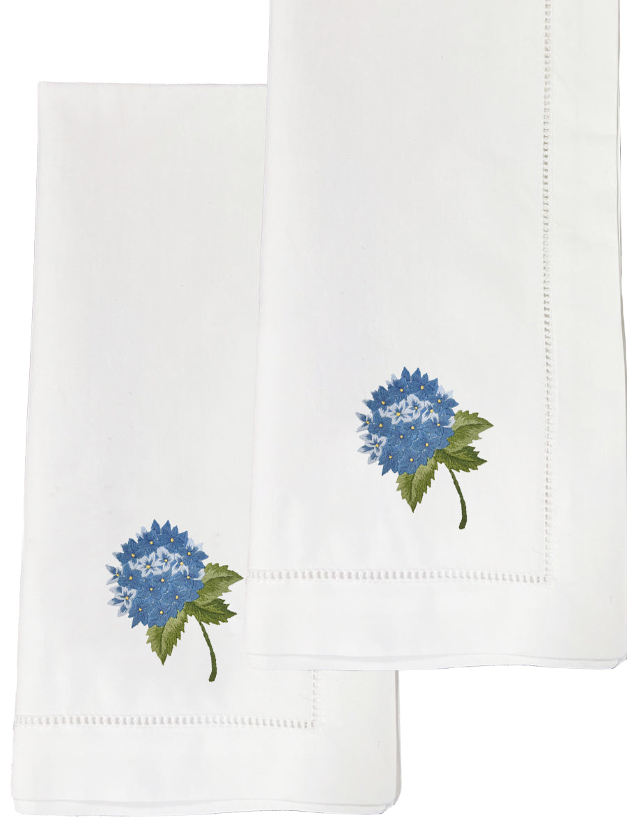 Dinner Napkin, French Hydrangea (Capri Blue), Set of 2