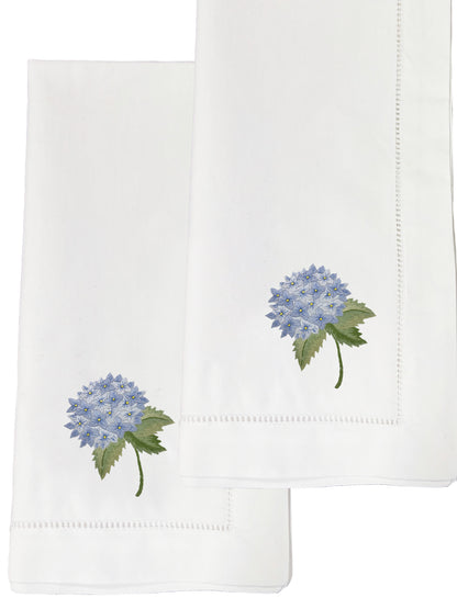 Dinner Napkin, French Hydrangea (Light Blue), Set of 2