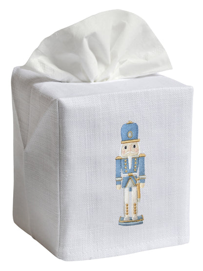 Tissue Box Cover, Nutcracker (Blue)