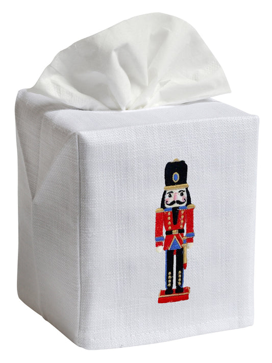 Tissue Box Cover, Nutcracker (Red)