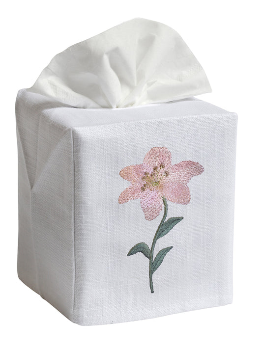 Tissue Box Cover - Starburst Lily