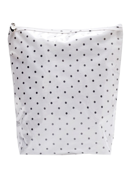 Cosmetic Bag (Large), Polka Dot