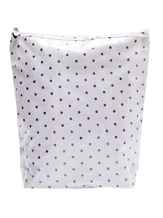 Cosmetic Bag (Large), Cotton/Waterproof PVC