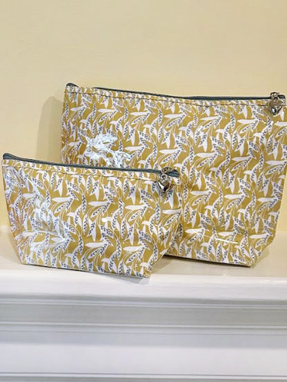 Cosmetic Bag (Medium), Leaf Dance - Preorder