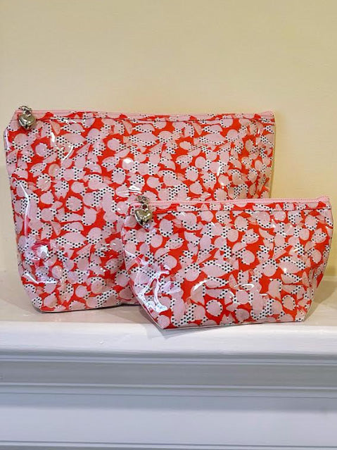 Cosmetic Bag (Medium), Pebble Polka Dot - Preorder