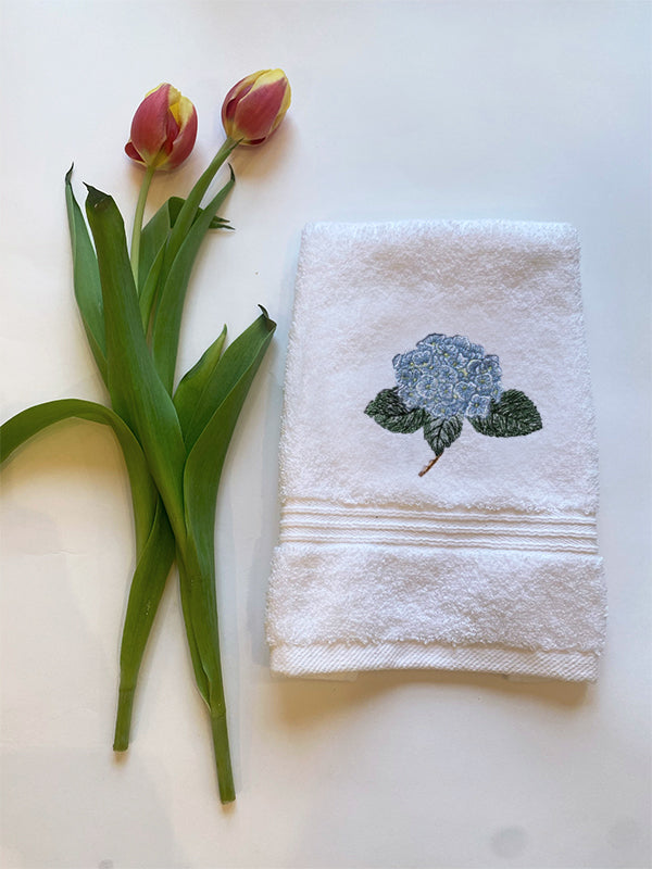 Hydrangea best sale hand towels