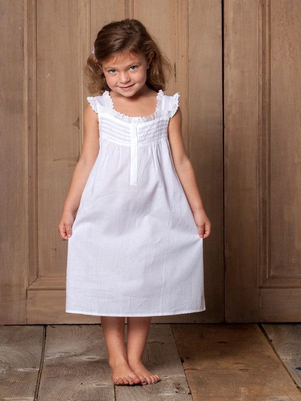 White 2024 cotton frock