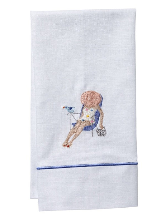 Galloucci Guest Towel - 14x22 Ecru — Accent Linens